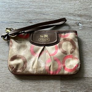 Vintage y2k coach wristlet